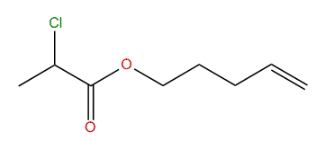 4-Pentenyl 2-chloropropanoate